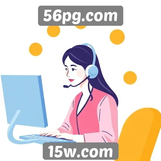 Experiência de suporte ao cliente em 56pg.com