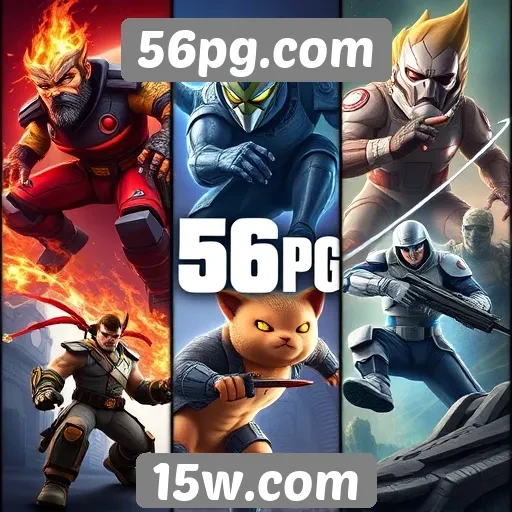 Jogos mais populares disponíveis em 56pg.com