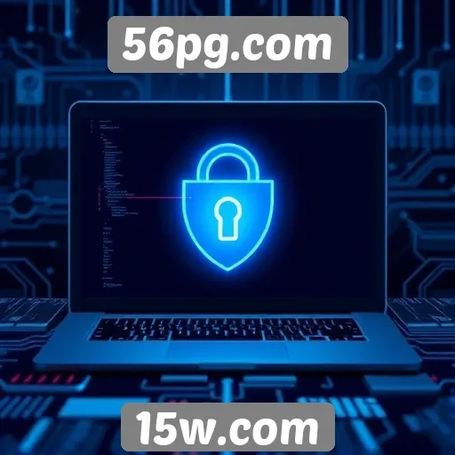 Recursos de segurança no site 56pg.com