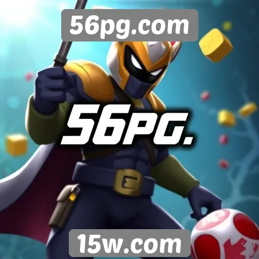 Variedade de jogos disponíveis no 56pg.com